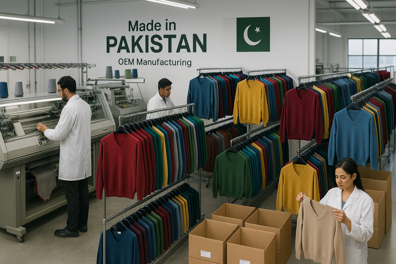 V-Neck Sweater Manufacturer Pakistan | OEM Bulk Supplier